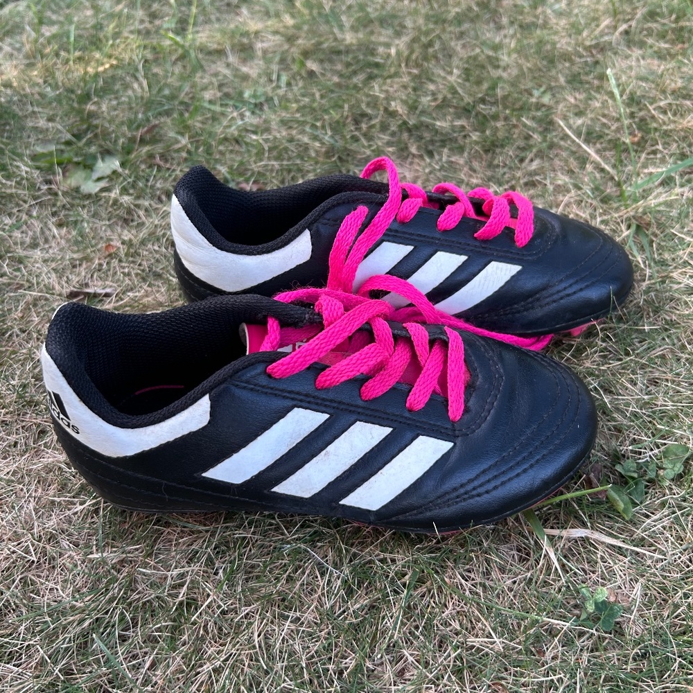 Girls Adidas soccer cleats size 12K